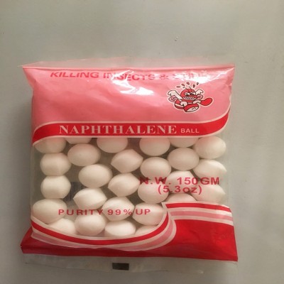 Manufacturers 99% Pure 150g Moth balls refined naphthalene