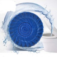 Blue-Bubble Flush Block Toilet Bowl Cleaner/Fragrance Blue Block Solid Auto Toilet Cleaner 50g*3